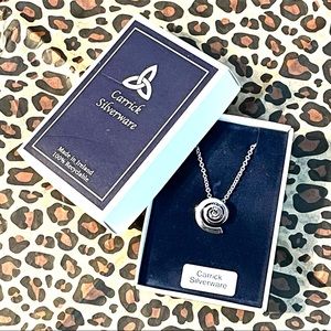 Carrick Silverware Celtic Knot Necklace